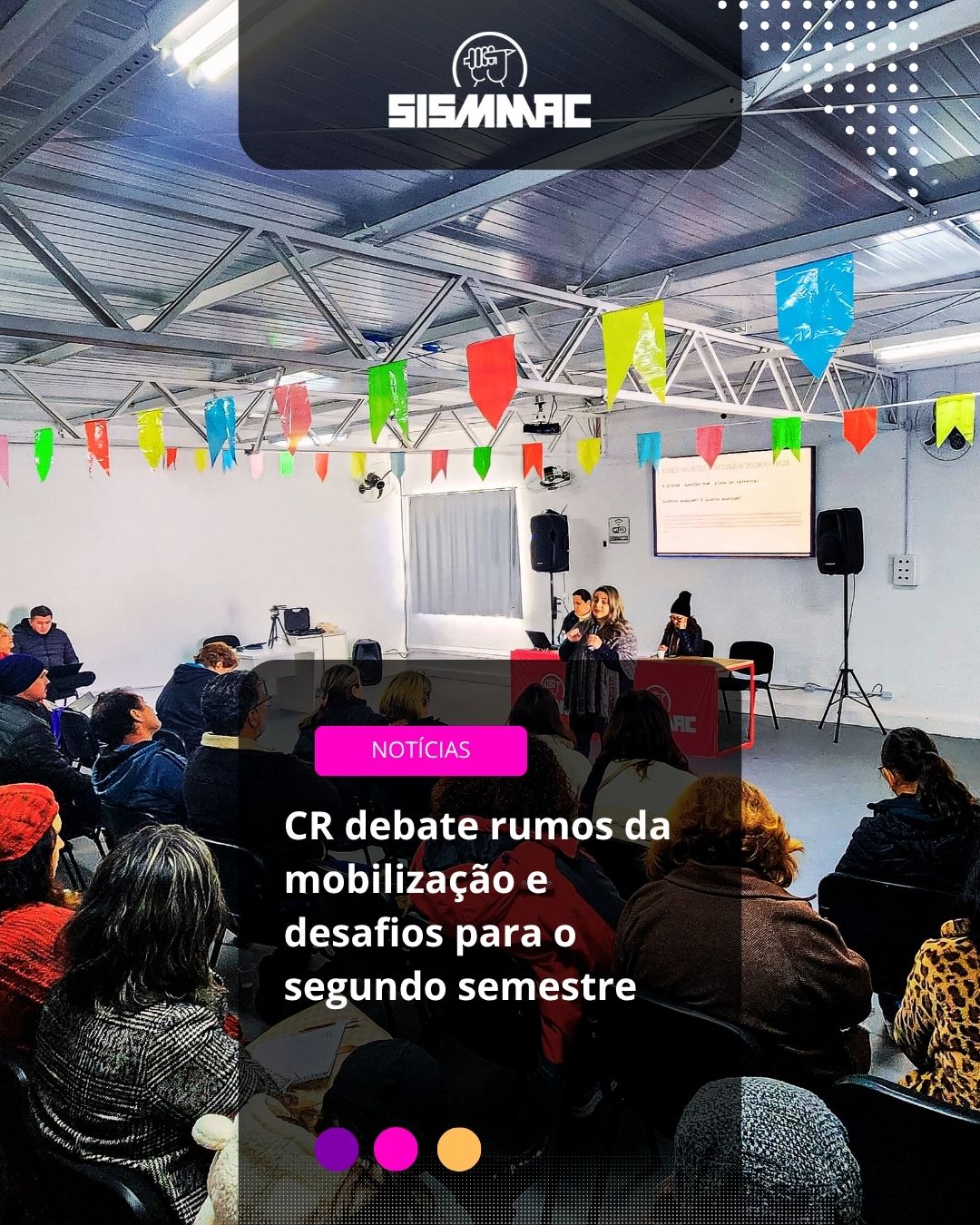 Conselho de Representantes debate rumos da mobilização e desafios para o segundo semestre