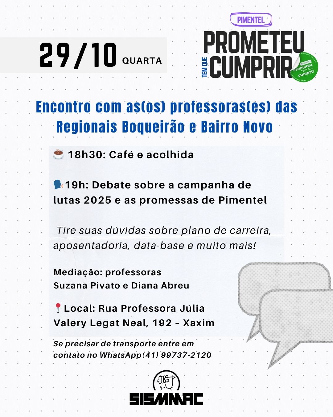 boqueirao e bairro novo - sismmac