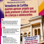 Por que os vereadores de Curitiba querem implementar um projeto que pode promover o abuso sexual de crianças e adolescentes