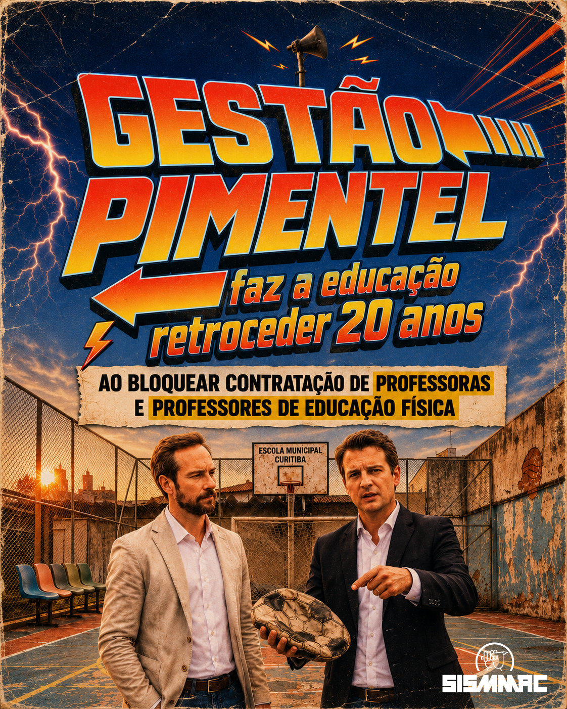 Gestão Pimentel faz a educação retroceder 20 anos ao bloquear contratação de professoras e professores de Educação Física