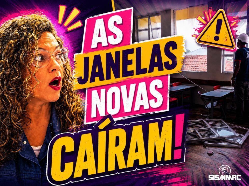 Obras no CEI Jornalista Cláudio Abramo crianças voltaram às aulas em condições inaceitáveis