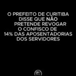 Qual a desculpa que a Prefeitura dá para não revogar o confisco das aposentadorias?